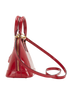 Alma BB, &pound;850, Handbags, Red, Patent Leather, Bottom view